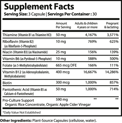 Vitamin B Complex tablets