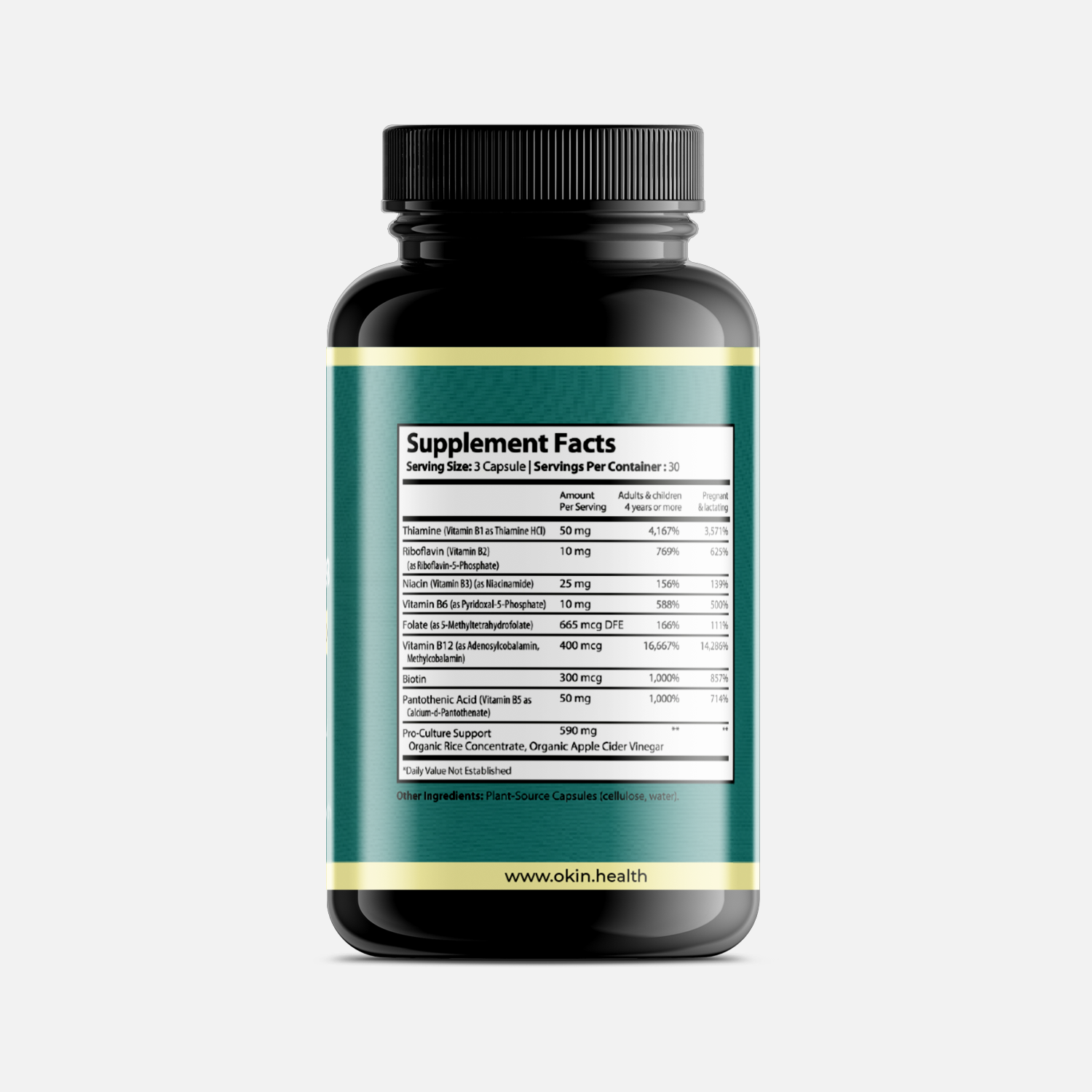 Stress support B vitamins