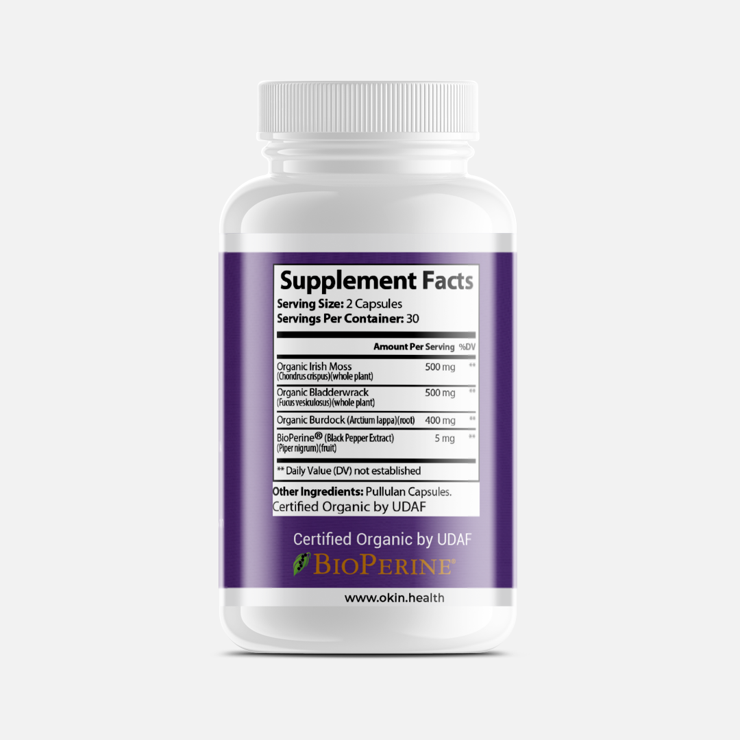 Vegan sea moss pills